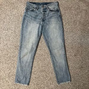 &DENIM VINTAGE FIT CROPPED SIZE 28
